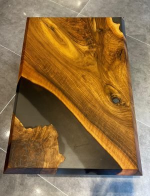 Walnut epoxy tables , coffee tables manufacturer in Turkey