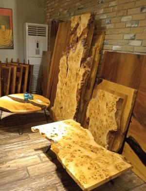 Walnut Epoxy tables, center tables manufacturer in Turkey